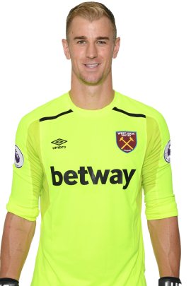 Joe Hart 2017-2018