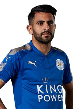 Riyad Mahrez 2017-2018