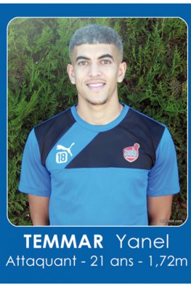 Yannel Temmar 2015-2016