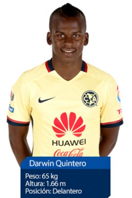 Darwin Quintero 2015-2016