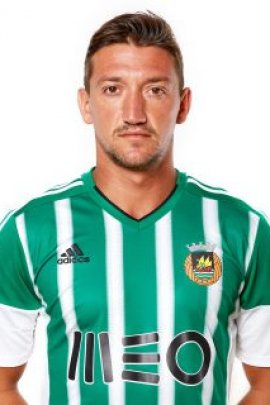 MOREIRA DE CONEGOS, PORTUGAL - SEPTEMBER 25: Pedro Moreira of FC Arouca  looks on ,during the Liga Portugal Bwin match between Moreirense FC and FC  Arouca at Estadio Comendador Joaquim de Almeida