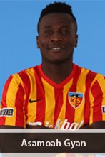Asamoah Gyan 2017-2018
