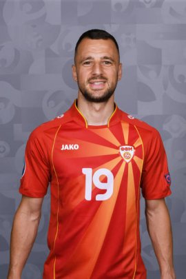 Krste Velkoski Estad. y palmarés 24/25