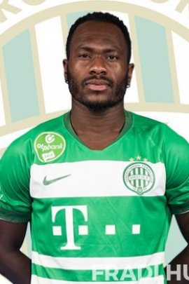 Franck Boli, Ivory Coast 🇨🇮 Ferencvarosi TC 2020/21 signed 3x4